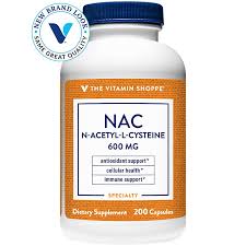 Nac is an amino acid and a powerful antioxidant. Nac N Acetyl L Cysteine 600 Mg 200 Capsules At The Vitamin Shoppe