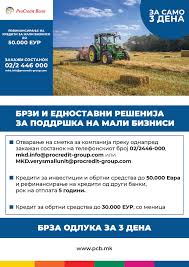 The procredit group completes a challenging 2020 financial year with significant portfolio growth and a robust financial result 26.03.2021 growth in customer loans of 9.5% and in customer… Procredit Bank Vi Nudi Brzi I Ednostavni ResheniÑ˜a Za Poddrshka Na Mali Biznisi Zelena Berza