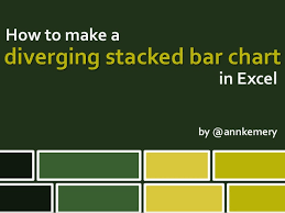 How To Make A Diverging Stacked Bar Chart In Excel