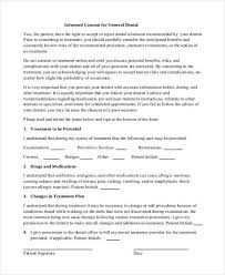 Please correct the errors described below. Free 8 Dental Consent Forms In Pdf Ms Word