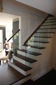 Pin By Marina Alvarez On Glass Stair Railings Stair Railing Design Glass Staircase Railing Modern Stairs