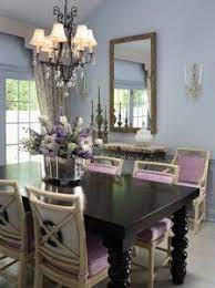 Modern design chair dining chair nordic light luxury backrest dinning chairs simple restaurant hotel stool living room furniture. Lavender Chairs Your Mahogany Table Your Vintage Chandelier Color Palette Living Room Transitional Dining Room Interior Design Dining Room