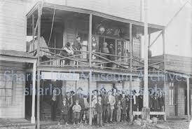 Prescott S Chinese Community Along Granite Street Included A Laundry With An Upstairs Joss House For Traditi Teaching American History Chinese American History