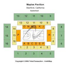 Maples Pavilion Tickets Maples Pavilion Seating Chart