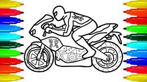 We did not find results for: Spiderman Motorcycle Superheroes Motorbike Bike Coloring Video For Kids Spiderman Kids Crafts