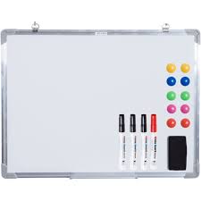 Le tableau velleda sur pied est également parfait si vous désirez l'emporter avec vous. Tableau Blanc Aimante Magnetique Cadre Aluminium 60x45cm Homcom Pas Cher A Prix Auchan