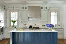 light gray beadboard kitchen cabinets