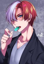  91 Ide Todoroki Shouto Gambar Anime Animasi Seni Anime