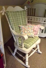 Rocking Chair Cushion Tutorial Rocking Chair Cushions Rocking Chair Rocking Chair Makeover