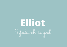 Break 'elias' down into sounds: Elliot Is A Unisex English Name Meaning Yahweh Is God The Name Elliot Comes From Hebrew Elias Or Elij Names With Meaning Unisex Baby Names Name Inspiration