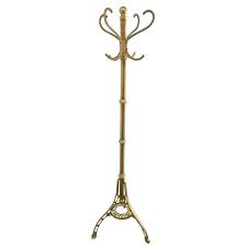 Solid Brass Coat Rack With Decorative Detailing Coat Rack Coat Stands Solid Brass