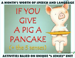 Pin the tail type party game for pancakes and pajamas party. If You Give A Pig A Pancake Coloring Worksheets Teaching Resources Tpt