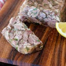 Making Head Cheese At Home Mia S Daily Dish Recipe Head Cheese Souse Meat Recipe Hog Head Cheese Recipe