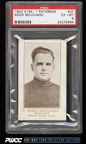 Auction Prices Realized Hockey Cards 1923 V145-1 Paterson Eddie Bouchard