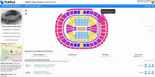 actual wells fargo center flyers seating chart wells fargo