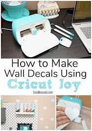 How To Make Wall Decals Using Cricut Joy Wall Decals Cricut Projects Vinyl Cricut Craft Room