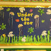 Some example of classroom themes are a beach theme classroom, camping theme classroom, and jungle theme classroom. 3