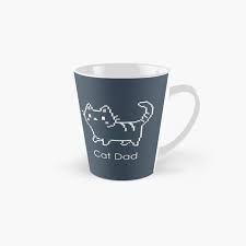 Mauag funny cat dad coffee mug for cat lovers, best cat dad ever cute father's day gifts for dad cup white, 11 oz. Cat Dad Mugs Redbubble