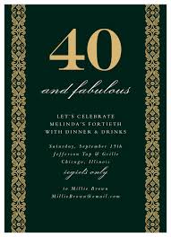 Here are 10 superb destination ideas to get your birthday plans started. 40th Birthday Invitations Design Yours Instantly Online