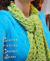 This child's scarf, as certain as the sun rises in the east every day, will definitely get you a well deserved rapturous thank you. Free Crochet Scarf Pattern With Cluster V Stitch My Merry Messy Life