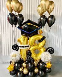 Decor By Heidy On Instagram It S Grad Season How Awesome Is This Combinatio In 2021 Balloon Decorations Graduation Birthday Balloons Balloon Decorations Party