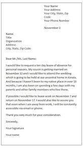 Official Letter Format Leave Application In 2020 Letter Writing Examples Letter Writing Template Informal Letter Writing