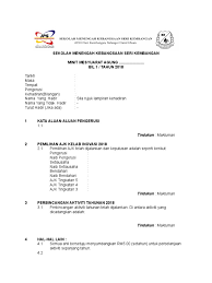 5 penulisan minit mesyuarat tanggungjawab menulis minit mesyuarat begitu penting dilakukan kerana merupakan satu dokumentasi, dan akan dijadikan sumber rujukan pada masa hadapan. Contoh Format Minit Mesyuarat Agung 2018