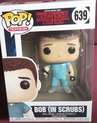 7 99 Brand New Pop Tv Stranger Things 639 Bob In Scrubs Vinyl Figure Brand Stranger Things S Funko Pop Tv Vinyl Figures Kids And Parenting