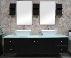 portland 61in double sink wall mount