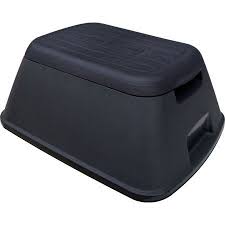 Free Shipping Buy Safe T Stool Anti Tip Step Stool With 500 Lb Capacity Matte Black At Walmart Com Step Stool Stool Matte Black