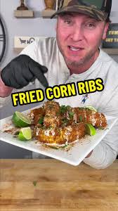 Deep friend corn ribs, check it out! 🤠🙌 #fyp #danosseasoning #tiktokfood  #foodtok #corn