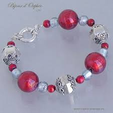 Composés de métaux précieux talismans, gris gris ou portes bonheur sont de. Creation Bijoux Fantaisie Bracelets Fantaisie Murano Rouge Bijoux Fantaisie