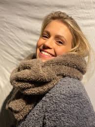 Scarf With Teddy Plush