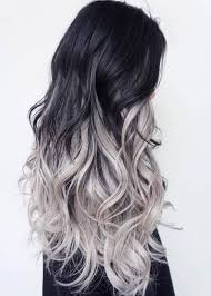 Before you get permanent highlights for black hair, it's a good idea to experiment with hair chalk to see which shade you like best. 7 Pizzazz Silver Highlights On Black Hair To Explore