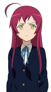 I Love This Expression On Emi And The Nice Suit Hataraku Maou Sama Manga Cute Hataraku Maō Sama