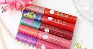 cathy doll geisha hanazakari lip korean cosmetics skin food geisha