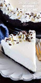 Easy No Bake Cheesecake Recipe Foolproof Crazy For Crust Recipe Cheesecake Recipes Easy No Bake Cheesecake Baked Cheesecake Recipe
