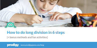 how to do long division in 6 steps with pictures prodigy