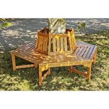 Baumbank Rundbank Gartenbank Holzbank Bank Baum Garten Gartenmobel Gartensitz Garten Terrasse Mobel Banke Ebay Baumbank Bank Um Baume Gartenbank