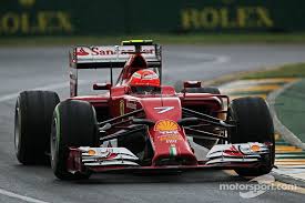 Kimi Raikkonen Ferrari F14 T Ferrari Motorsport Grand Prix