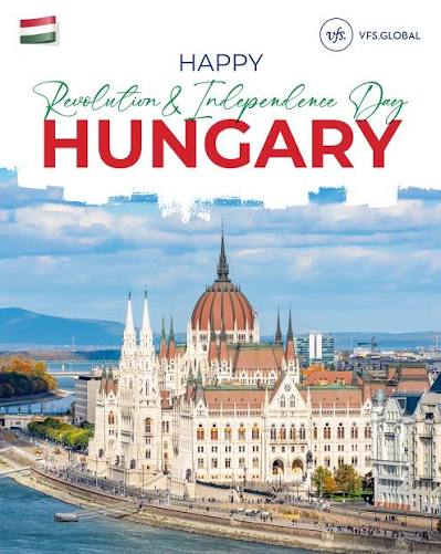 Happy #RevolutionandIndependenceDay to the citizens and residents of Hungary !