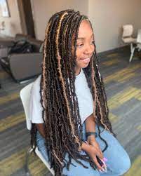 Lovelylocsandlashesss On Instagram Multi Colored Soft Locs On This Beauty 757hairsty Faux Locs Hairstyles Edges Hair Black Girl Braided Hairstyles