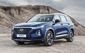 Download Wallpapers Hyundai Santa Fe 2019 4k Exterior Front View New Suv N In 2020 Hyundai Cars Hyundai Santa Fe Best 7 Seater Cars