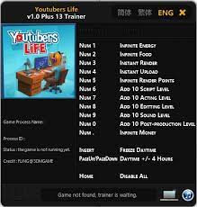 I saw a trackback to my post, bank robbery, which talks about ways in which time gets frittered away, never to be recovered. Youtubers Life Trainer 13 1 0 Fling Download Gtrainers