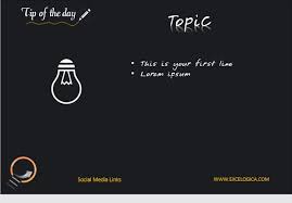 Check spelling or type a new query. Entry 13 By Areverence For Tip Of The Day Visual Template Design Social Media Freelancer