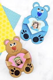 Teddy Bear Card W Kid S Photo 3d Craft For Father S Day Looking for the words to say on a precious person's birthday? teddy bear card w kid s photo 3d