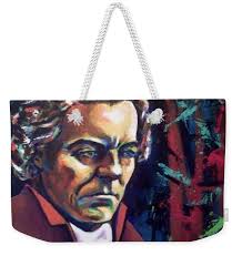 Beethoven Beach Towel by Stuart Glazer