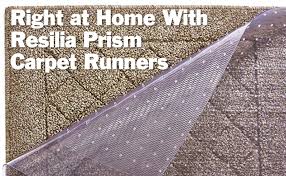 Heavy duty vinyl plastic clear carpet floor mat protector runner roll 1m to 30m. Amazon Com Resilia Premium Heavy Duty Floor Runner Protector For Carpet Floors Skid Resistant Clear Plastic Vinyl Clear Prism 27 Inches X 6 Feet Kitchen Dining