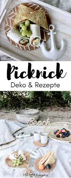 Inspiration Fur Ein Picknick Am Strand Rezepte Fur Schnelle Picknick Snacks Diy Deko Selber Machen Deko Selber Machen Picknick Snacks