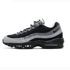Nike Air Max 95 Essential Mens 749766 005 Black Wolf Grey Running Shoes Size 13 Nike Air Max Nike Air Max 95 Nike Air